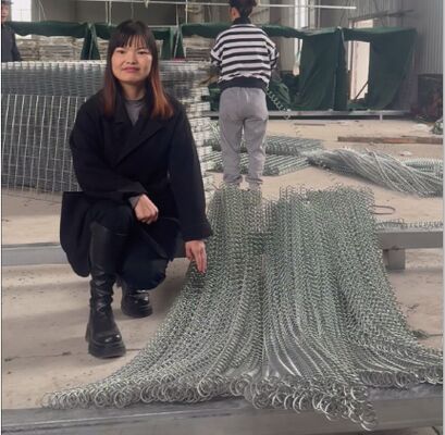 Mil 6 Geotekstil i wojskowo Rzeka 5 mm bariera obronna bariera hesco cena