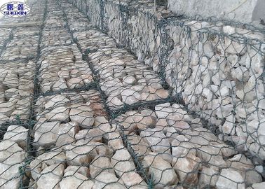 Kwasoodporne ocynkowane kosze gabionowe do ochrony gleby wodnej