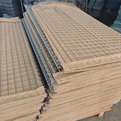 Ciężka, ocynkowana bariera obronna Bastion przeciwwybuchowa z piasku