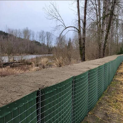 5 mm MIL7 Ciężkie gorąco pociśnięte galwanizowane wojskowe bastiony obronne bariery