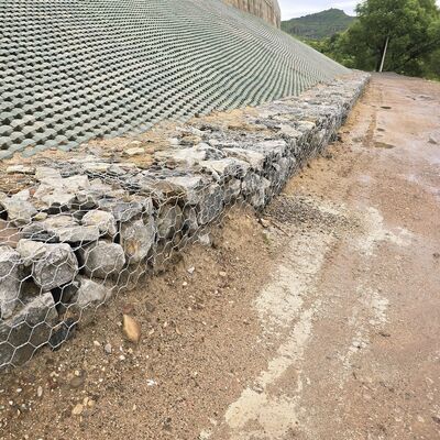 Galfan + PVC Coated Gabion Box for River Bank Retaining Wall Protection Fence