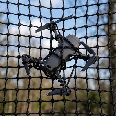 Wytrzymała siatka barierowa z polietylenu (PE) dla dronów i UAV