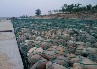 2m X 1m X 1m Łatwy w instalacji Gabion Box Średnica drutu 2,7 mm