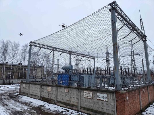 Sieć obronna przeciw UAV dla Rosji | Siatka ochronna z siatki drucianej