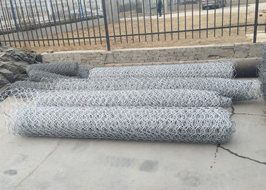 Ciężki koszyk z gabionu do kontroli erozji gleby Woven Mesh Wire Easy Assembly Wooden Pallet Pack