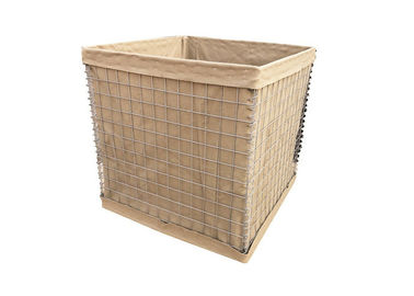 Standardowe wojskowe bariery bezpieczeństwa terenu Hesco 3''X 3 '' Kwadratowy otwór