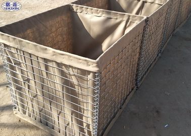 Ocynkowana ogniowo wojskowa ściana piasku Sandco Defence Barrier