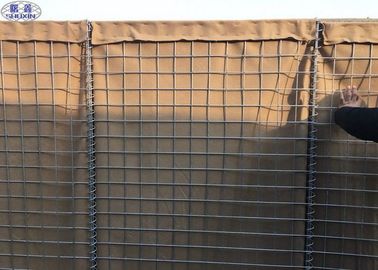 Siatkowe wypełnione barierami z siatki drucianej 75 mm x 75 mm 76,2 x 76,2 mm