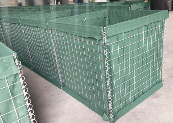 Bariera obronna Hesco 4,0 mm z zieloną geowłókniną, 300 g