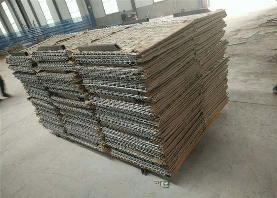 3x3-calowy wypełniony piaskiem Hesco Bastion Barrier Ochronny gabion Hesco Rustproof