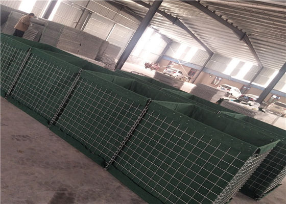 4MM zielone geotekstylne pojemniki Hesco do ochrony siły