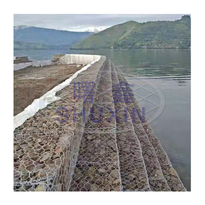 8 * 10 cm 2,7 mm kosze gabionowe ocynkowane / powlekane pcv 2x1x1m